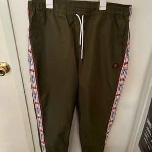 Green joggers
